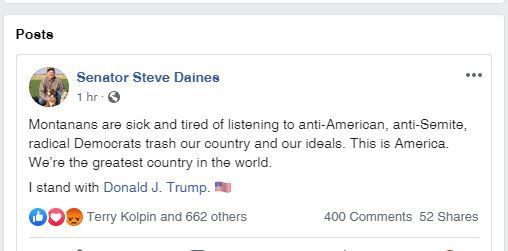 Daines Trump